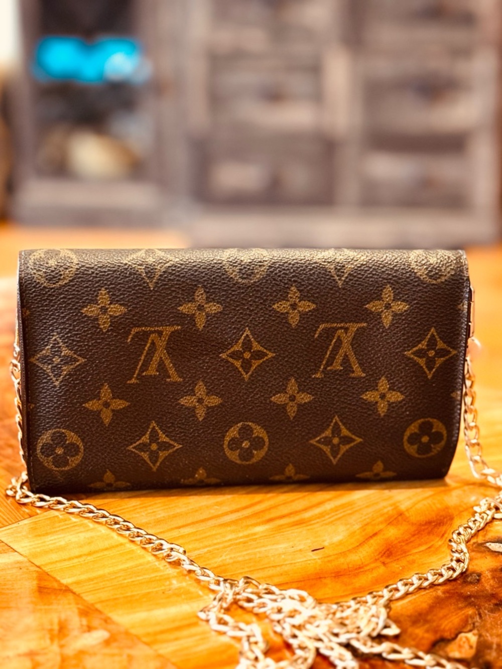 Louis Vuitton, beautiful vintage monogram international long wallet/Crossbody - Picture 3 of 15